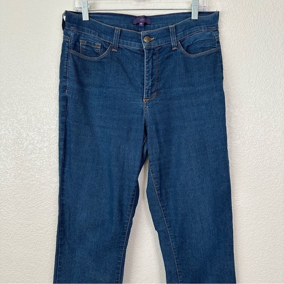 NYDJ Liftuck Blue Denim Modern Bootcut Jeans, Size 12 - Picture 2 of 12